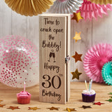 Birthday Milestone Bottle Holder Box