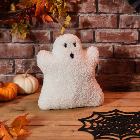 Ghost Teddy Fabric Cushion