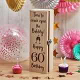 Birthday Milestone Bottle Holder Box