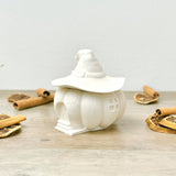 Witches Hat Pumpkin House Halloween Decoration Bowl
