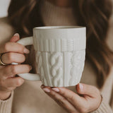 Sweet Water Decor Cream Sweater Coffee Mug
