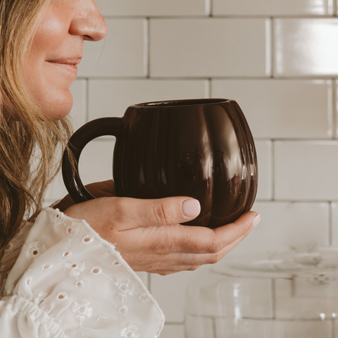 Brown Pumpkin Coffee Mug - Fall Decor & Gifts