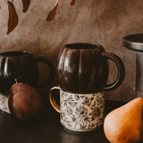 Brown Pumpkin Coffee Mug - Fall Decor & Gifts
