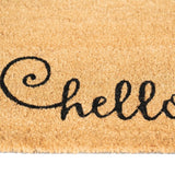 Coir Doormat Hello 40 x 60cm