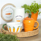 Ceramic Carrot Patch Mug