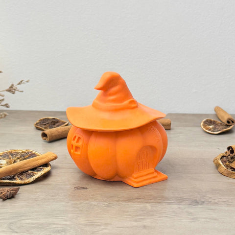 Halloween Pumpkin House Decorative Bowl - Halloween Decor