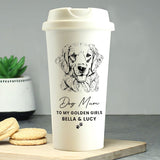 Personalised Dog Breed Travel Cup
