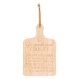 Gingerbread Cookies Bamboo Serving Board