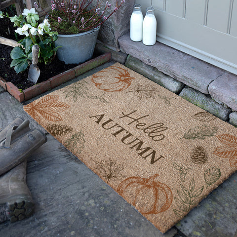 Hello Autumn Doormat (90 x 60cm)