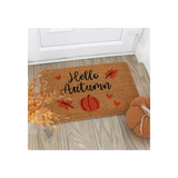 Natural Hello Autumn Doormat