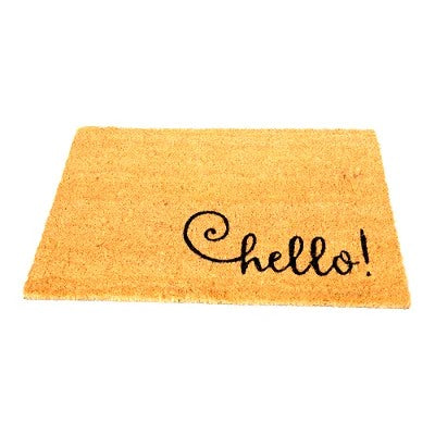 Coir Doormat Hello 40 x 60cm