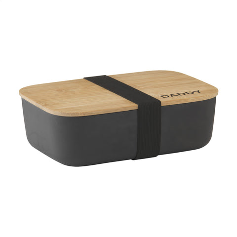 PERSONALISED BAMBOO LUNCHBOX.