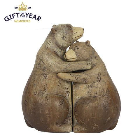Bear Hug Couple Ornament.