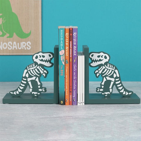 Dinosaur Bookends.