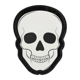 Skull Shaped Paper Halloween Plates.