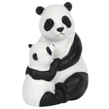 MOTHER AND BABY PANDA ORNAMENT.