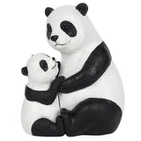 MOTHER AND BABY PANDA ORNAMENT.