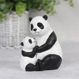 MOTHER AND BABY PANDA ORNAMENT.