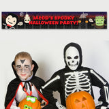 Personalised Halloween Banner.