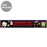 Personalised Halloween Banner.