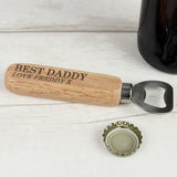 Personalised Wooden Bottle Opener.