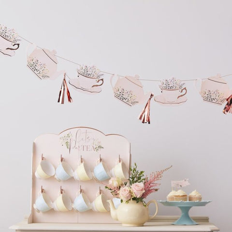 Cup And Saucer Tea Party Bunting.