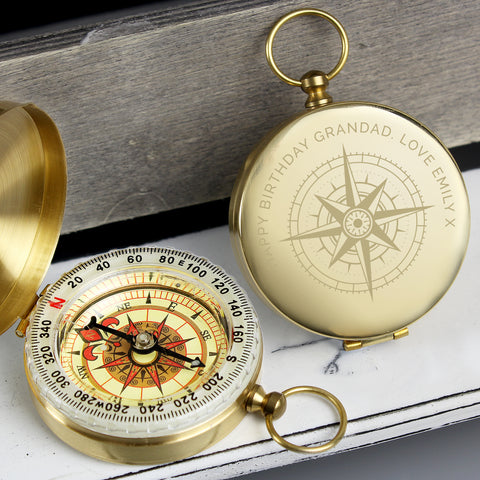 Personalised Keepsake Compass.