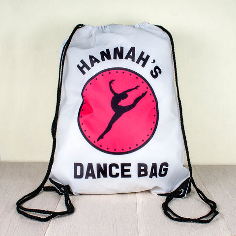 PERSONALISED KID'S DRAWSTRING BAG.