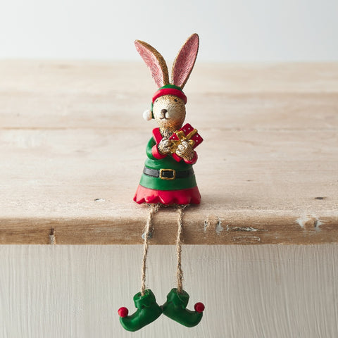 Elf Bunny Sitting Figure 11cm