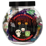 Personalised Halloween Sweet Jar.