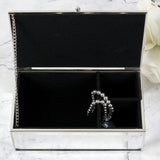 Personalised Classic Mirrored Jewellery Box.