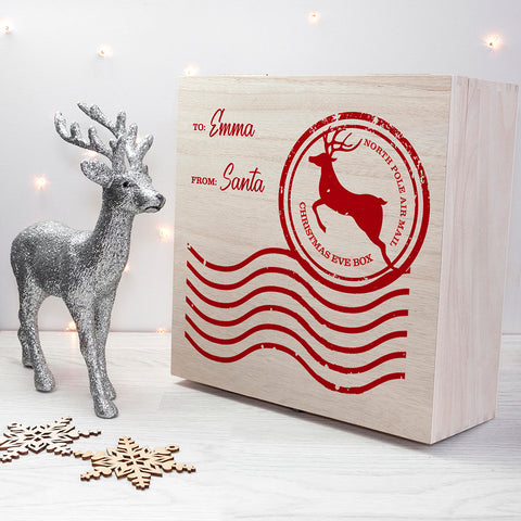 PERSONALISED NORTH POLE SPECIAL DELIVERY CHRISTMAS EVE BOX.