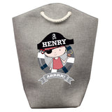 Personalised Pirate Storage Bag.