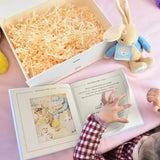 Peter Rabbit Personalised Book and Plush Toy Gift Set.