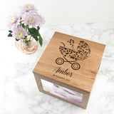 Personalised Baby Girl Memory Photo Cube.