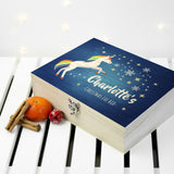 PERSONALISED RAINBOW UNICORN CHRISTMAS EVE BOX.