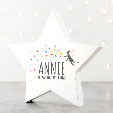 Personalised Big Dreams Star Keepsake.