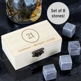 Personalised Birthday Whisky Stones.
