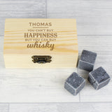 Personalised Happiness Whisky Stones.