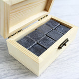Personalised No.1 Whisky Stones & Glass Set.