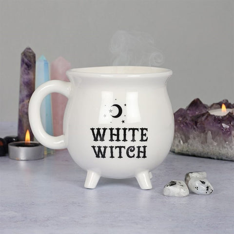 White Witch Cauldron Mug.
