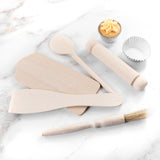 Personalised Kids Flower Wreath Baking Set.